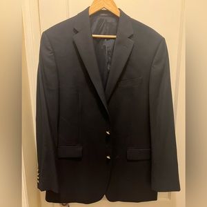 Lauren by Ralph Lauren deep navy blazer with gold buttons